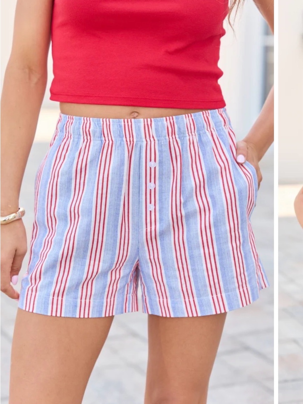 Living My Truth Multi Striped Boxer Shorts